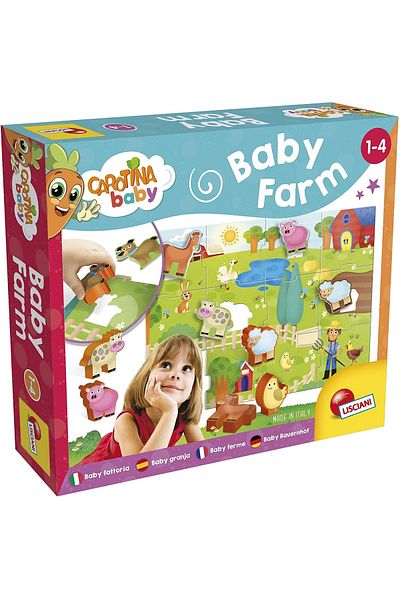 Lisciani Floor Puzzle - Farm Fun (12 PIECES)
