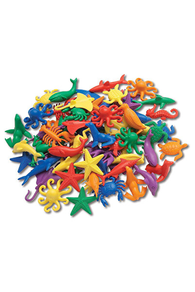 Edx Education Joc Pentru Sortare, Animale Marine, Set Cu 84 Figurine Animale ...