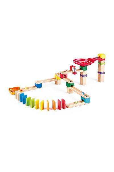Hape Wooden Toy - Marble Run Crazy Rollers (50 PIECES)
