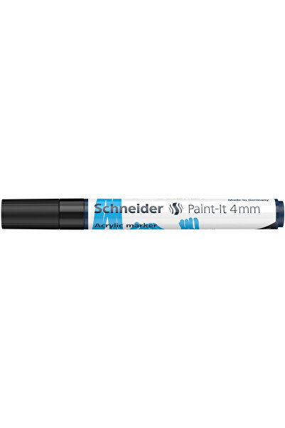 SCHNEIDER Marker cu vopsea acrilică, vârf rotund 4 mm, Paint-it 320, 18 culori