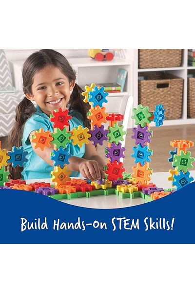 Learning Resources Gears! Gears! Gears! ® Construction Set For Beginners