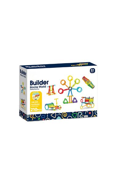 Bufnitel Set De Constructie Steam - Micutul Inginer (210 PIESE)