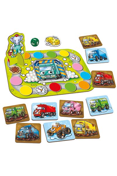 Orchard Toys Mucky Trucks Game Box Flshstore New 1082424