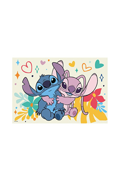 Dino Puzzle - Stitch a anděl (24 DÍLŮ)