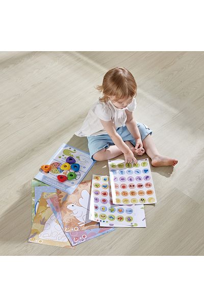 Hape Wax Crayon Drawing Kit - 18 Pieces