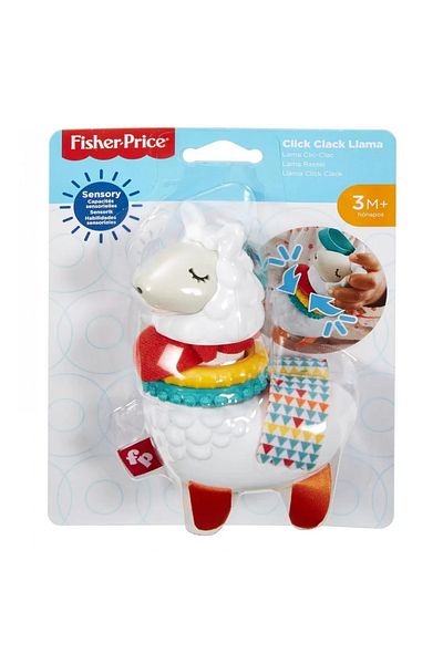 mattel Fisher Price Rattle Toys Multicolored Lama