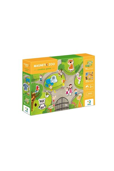 Dodo Magnetic Game - At the Zoo - Educational and Interactive Game for Children