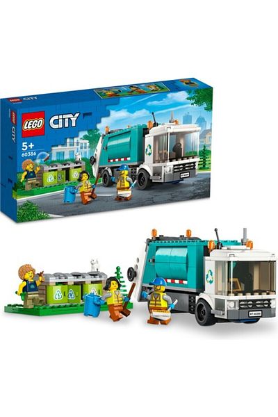 LEGO ® City Recycling Truck 60386 - Toy Construction Set For Children Ages 5 And Up (261 PIECES)