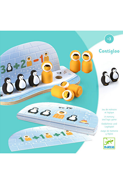 djeco Joc de calcul Contigloo,