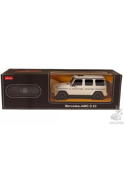 Rastar Remote Control Car Mercedes-Benz G63 White 1 To 24 Scale