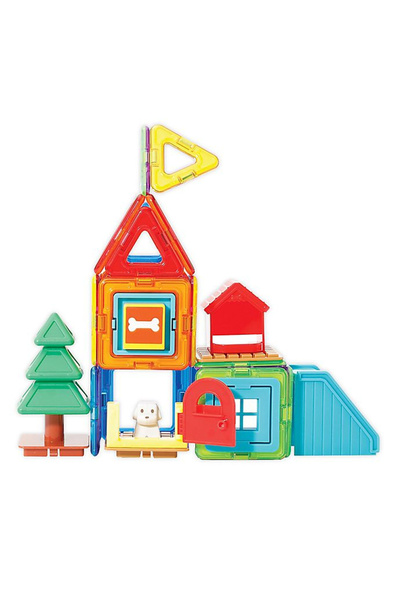 Clicstoys Stavebnice Magformers - Milův dům, 33 dílků