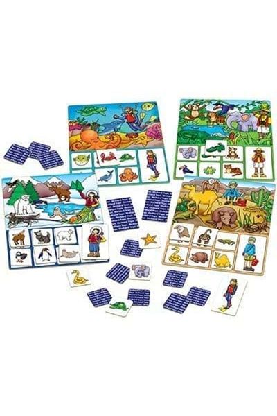 Orchard Toys Joc educativ loto Habitate WHERE DO I LIVE