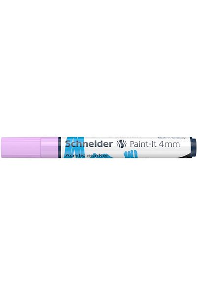 SCHNEIDER Acrylic Paint Marker, Round Tip 4 Mm, Paint-it 320, , 1 Culoare, Violet