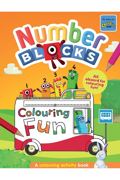 Numberblocks Activity Book - Color & Have Fun
