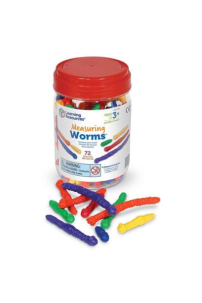Learning Resources Viermi Pentru Masurat (SET 72 BUC)