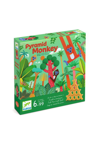 djeco Joc De Societate Pyramid Monkey,