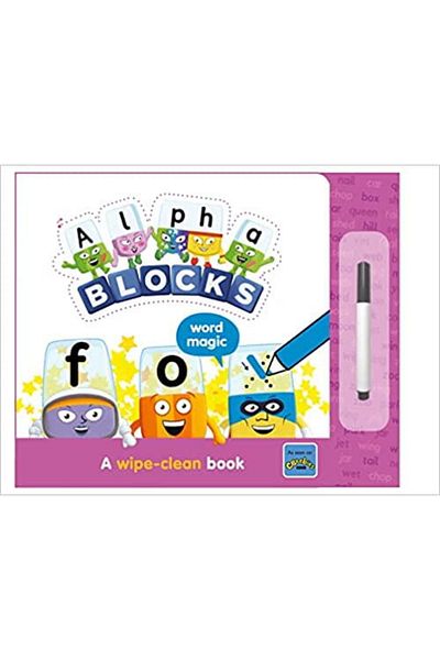 Alphablocks Write and Erase Book - Magic Words