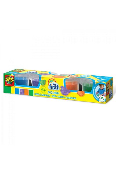 SES Creative Primul Meu - Plastilină 4 X 90 gr