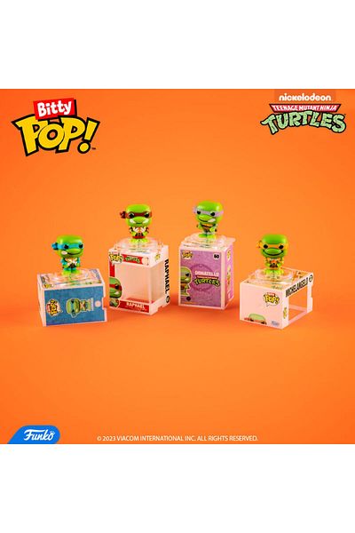 Funko Bitty Pop: Tmnt- Leonardo 4pk
