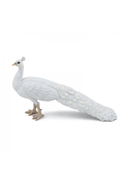 Papo Figurină păun albă
