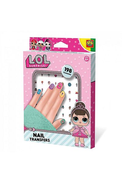 SES Creative L.o.l. Children's Manicure Set With Decorative Nail Foils