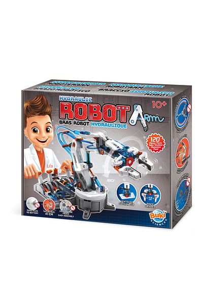 Buki France Hydraulic Arm With Control Levers - Engineering Set For Kids