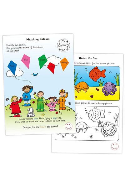 Galt Carte de colorat - Culori, Forme si Dimensiuni