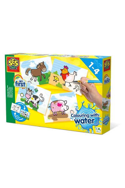 SES Creative Farm Animal Water Painting Set