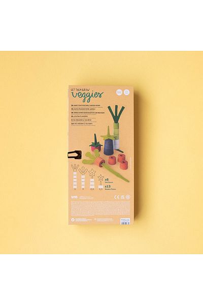 Londji Wooden and felt game Vegetable Garden, Londji