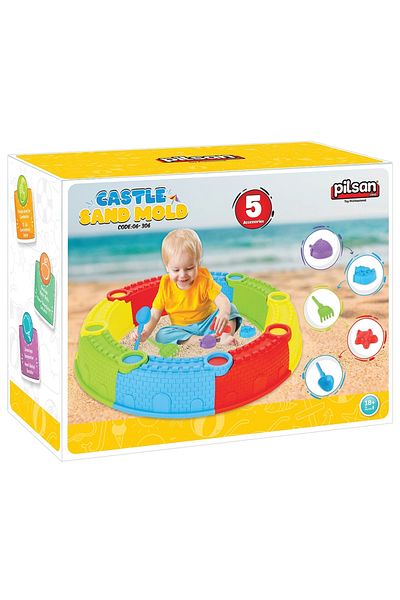 PİLSAN Children's sandbox Pilsan Sand Castle Mold