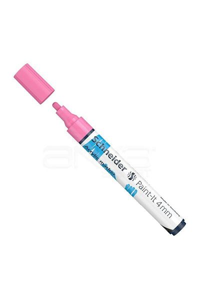 SCHNEIDER Acrylic Paint Marker, Round Tip 4 Mm, Paint-it 320, , 18 Colors