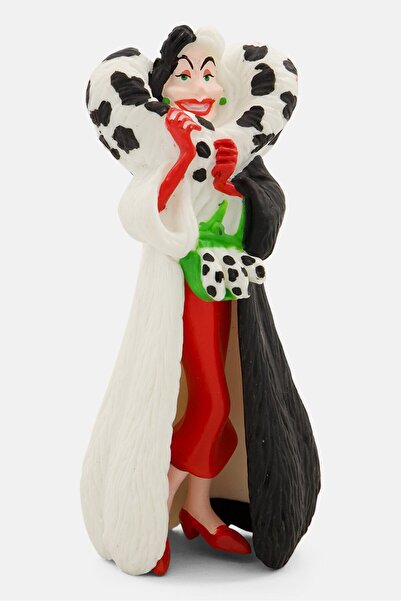 Bullyland Figurină Mini Cruella Dinferno Disney Cei 101 Dalmațieni, Negru/Alb