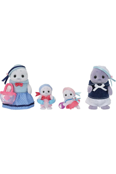 Epoch Фигурка на играчката Sylvanian Families - Семейство тюлени
