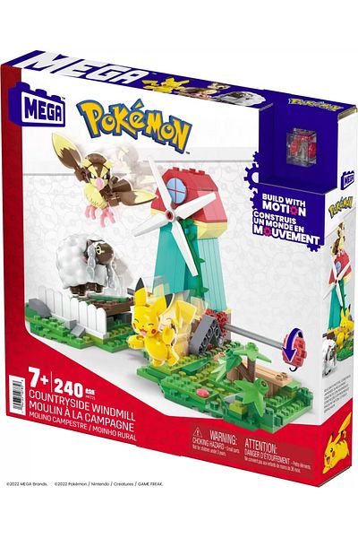 mattel Pokemon Mega Windmill Countryside