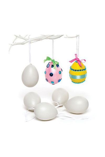 Baker Ross Set 12 Oua Din Plastic De Agatat - , Accesorii Art & Craft Pentru Copii