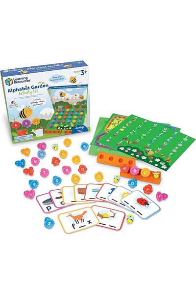 Learning Resources Alphabet Garden Activity Set