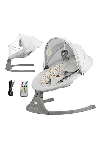 Kinderkraft Leagan Electric Lumi 2, Light Grey