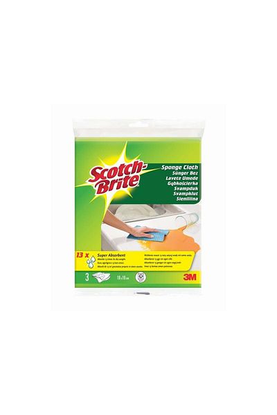 Scotch Brite Lavete umede, 3 buc / set, Scotch-Brite