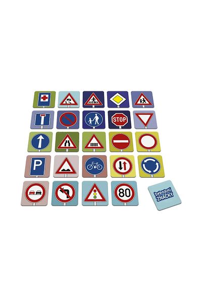 Dino Memory Game - Traffic Signs