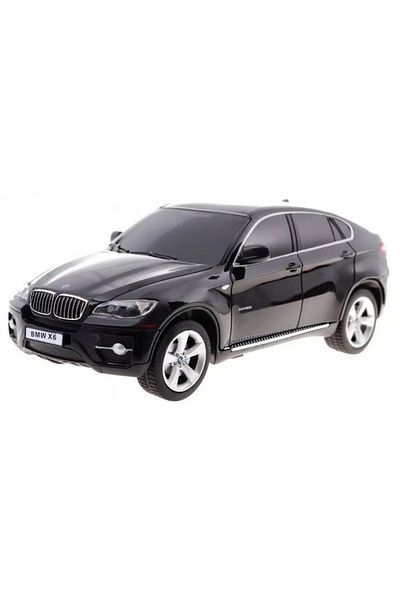 Rastar REMOTE CONTROL CAR BMW X6 BLACK WITH SCALE 1 TO 24