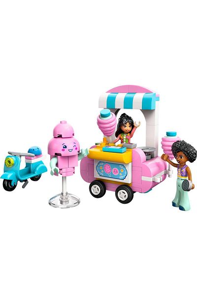 LEGO ® Friends Candyfloss Stand and Scooter Toy Pretend-Play Set 42643