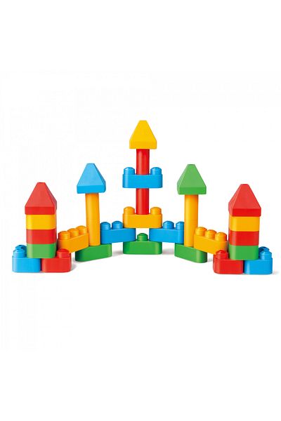 Hape Polym - Architecture Construction Kit For Children (30 PIECES)