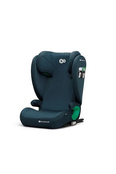 Kinderkraft Scaun Auto Junior Fix2, mărimea I 100-150 cm, albastru Harbor