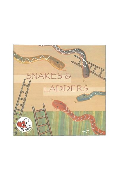 Egmont Toys Magnetic Snakes and Ladders Game,