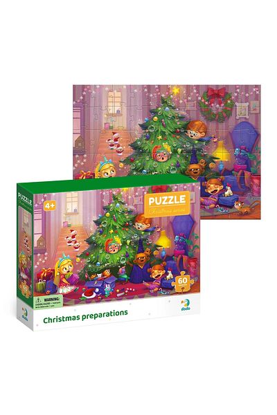 Dodo Puzzle - Winter Theme Preparations (60 PIECES)