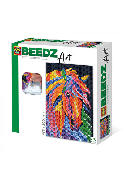SES Creative Set de mărgele termoadezive Beedz Art - Cal fantezie