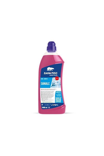 SANITEC Fast-drying Alcohol-based Floor Cleaner, 1000 Ml, Sanialc,