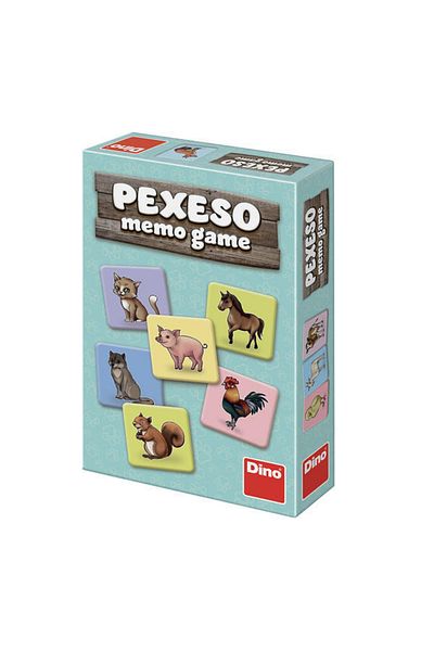 Dino Memory Game - Farm Animals