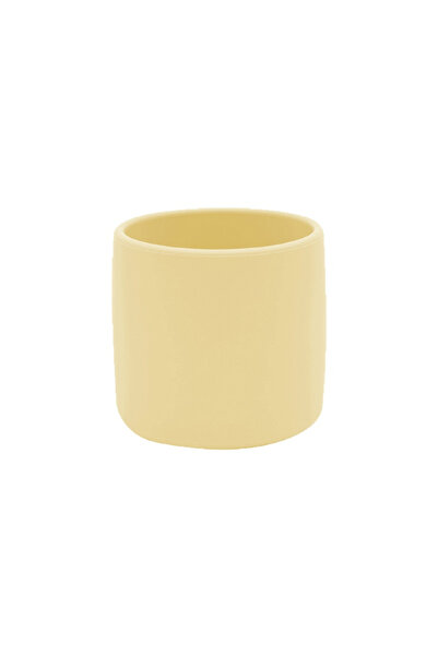 MinikOiOi Pahar, 100% σιλικόνη υψηλής ποιότητας, μίνι κύπελλο, απαλό κίτρινο