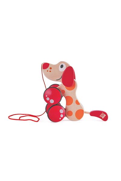 Hape Wooden Toy - Pepe The Dog To Pull